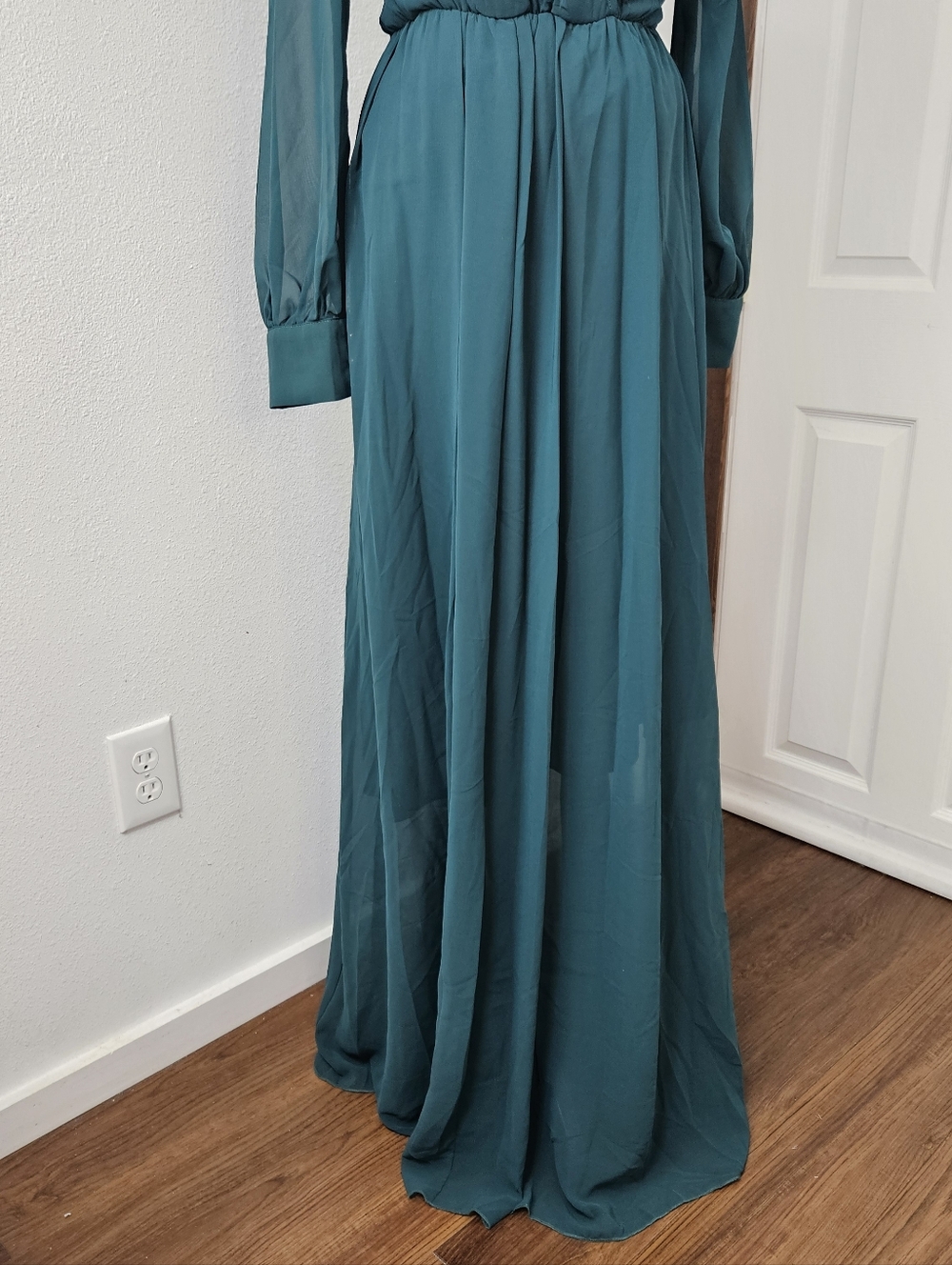 Baltic Born Hunter Green Lydia Maxi Dress Size Small New - Picture 4 of 10